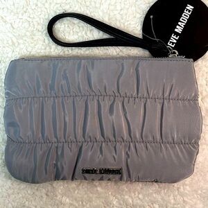 Steve Madden Cosmetic Travel Wristlet Bag